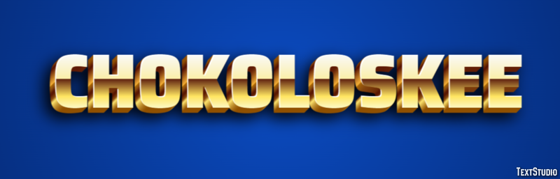 Chokoloskee Efekt tekstowy