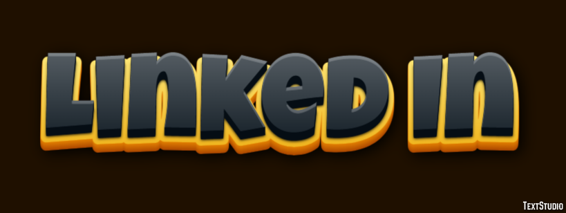 Linked In Tekst Effect