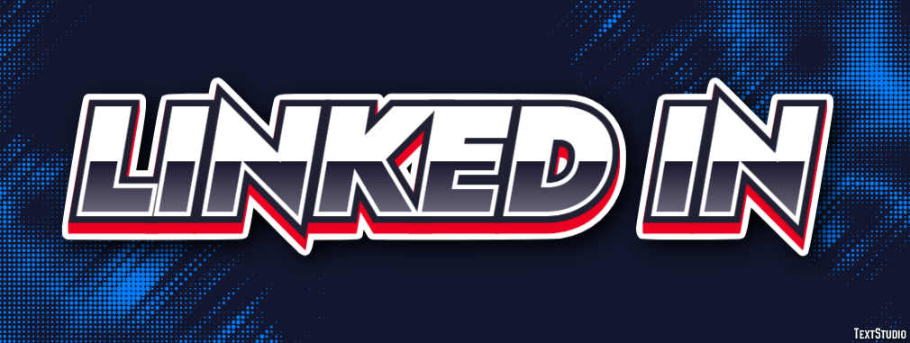 Linked In Tekst Effect