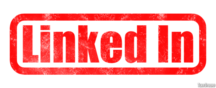 Linked In Tekst Effect