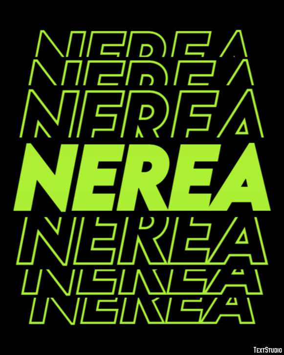Nerea Efecto de Texto