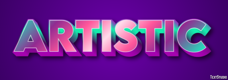 Artistic Text Effect