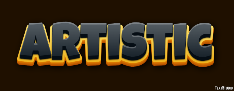 Artistic Metin Efekti