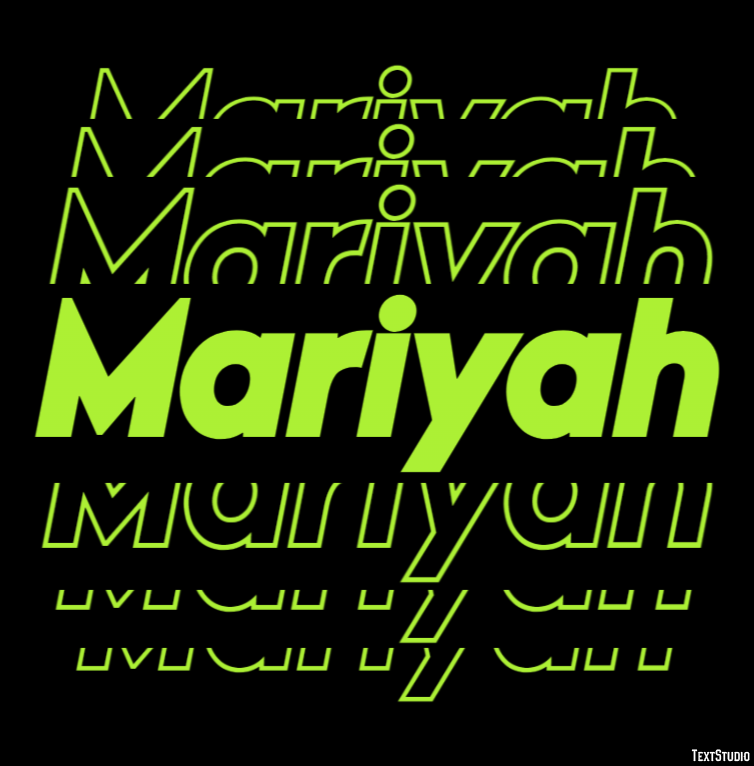 Mariyah Efekt tekstowy
