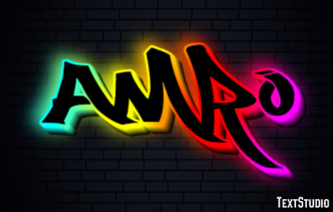 Amro Эффект текста