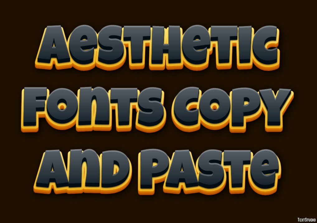 Aesthetic Fonts Copy And Paste Efekt tekstowy