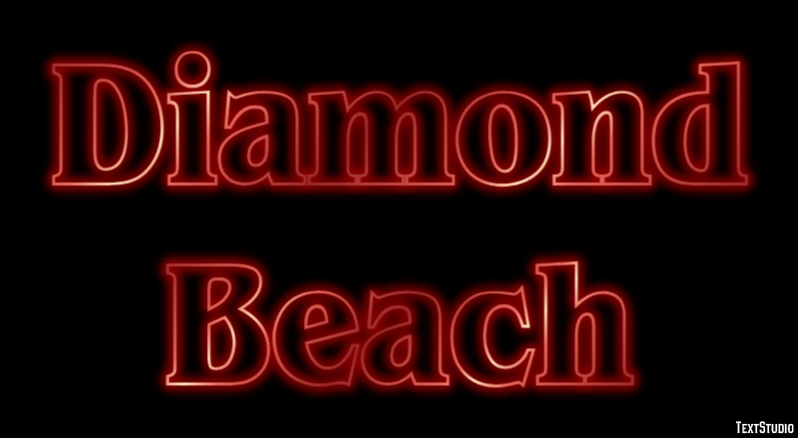 Diamond Beach Efekt tekstowy