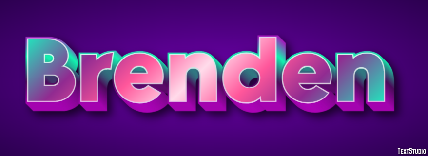 Brenden テキスト効果