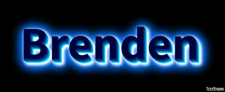 Brenden テキスト効果