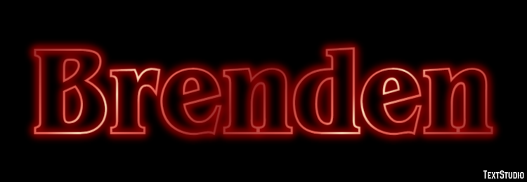 Brenden テキスト効果