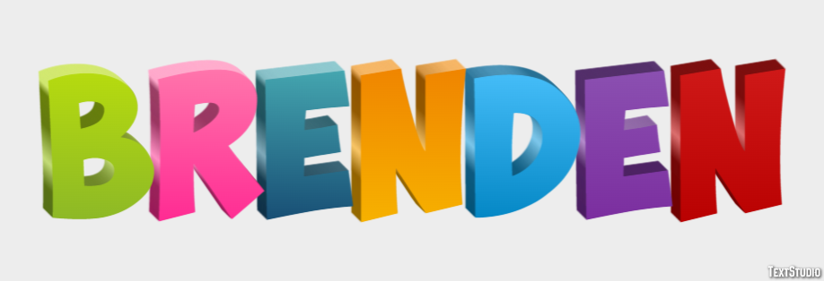 Brenden テキスト効果