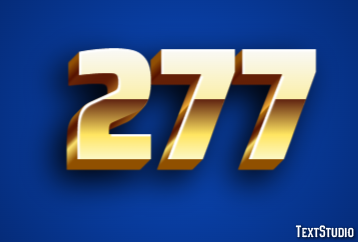 277 Text Effect