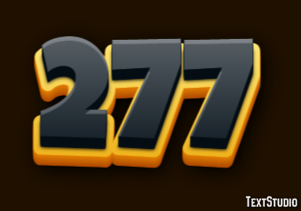 277 Text Effect