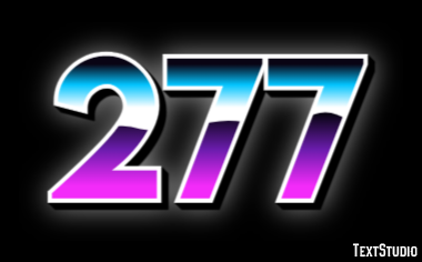277 Text Effect