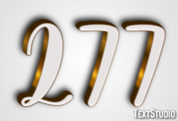 277 Text Effect