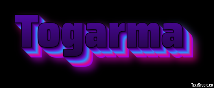 Togarma Efecto de Texto
