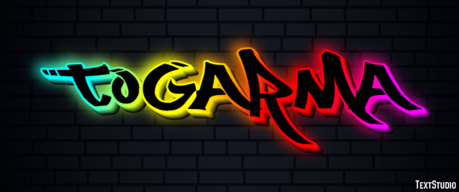Togarma Tekst Effect
