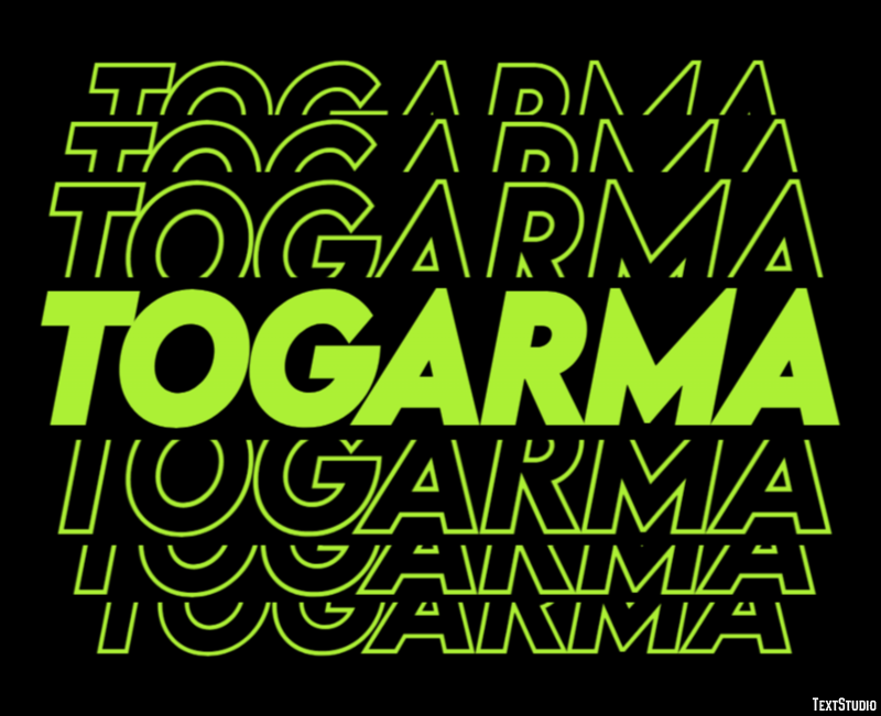 Togarma Texteffekt