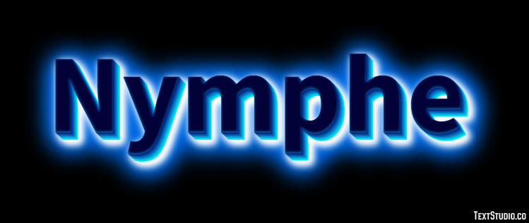 Nymphe Effetto testo