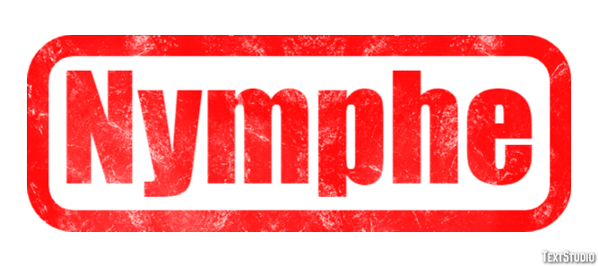 Nymphe Effetto testo