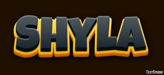 Shyla Efekt tekstowy