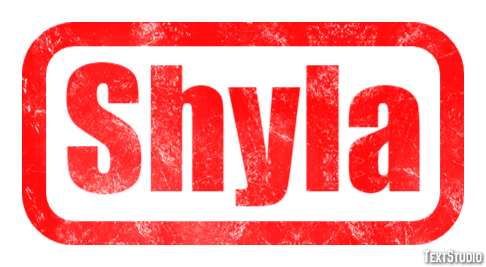 Shyla Effetto testo