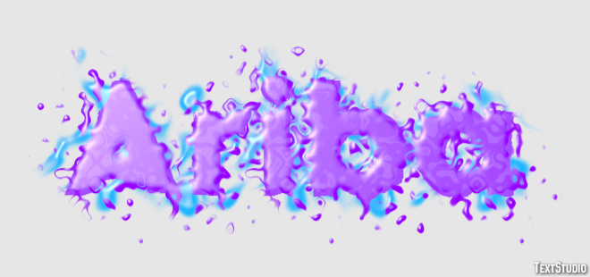 Ariba Text Effect