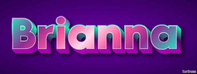 Brianna Text Effect