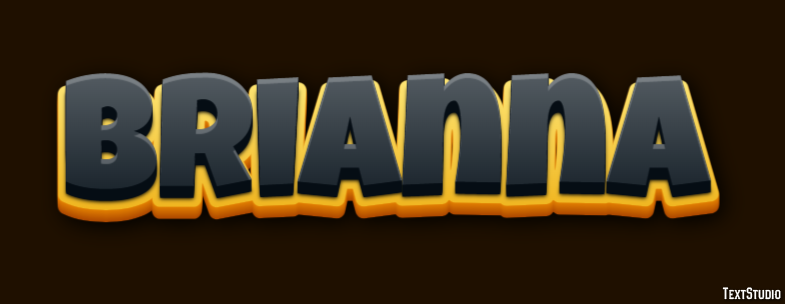 Brianna Text effect