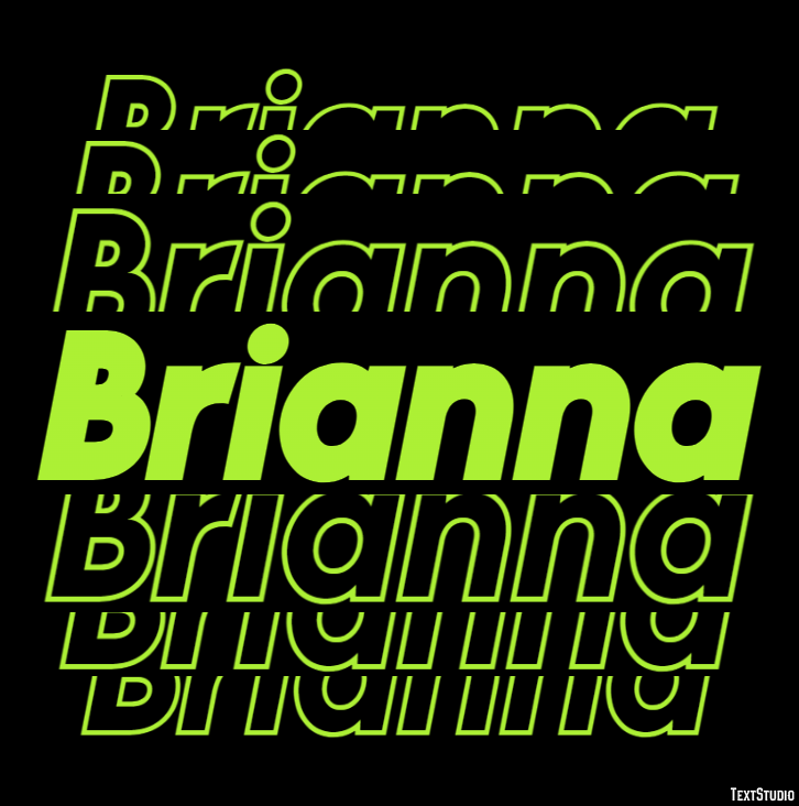 Brianna Effetto testo