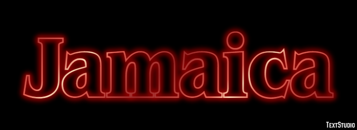 Jamaica Text effect