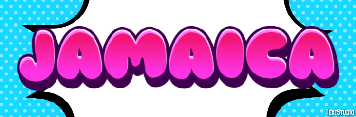 Jamaica Text effect