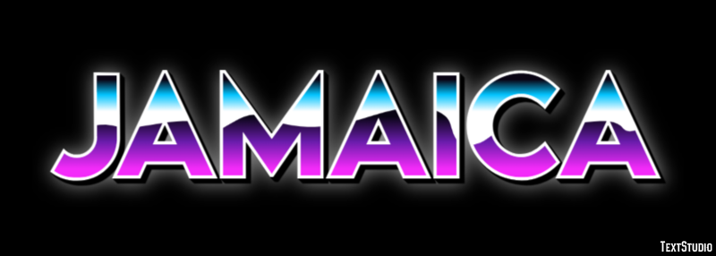 Jamaica Text Effect