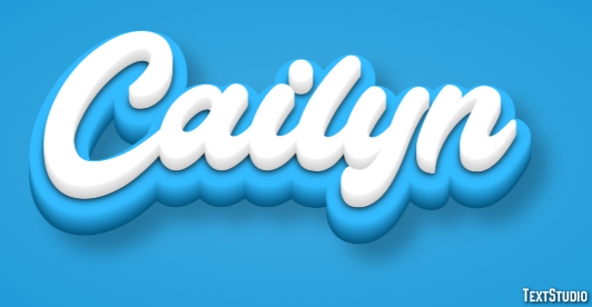 Cailyn Text effect