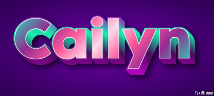 Cailyn Text Effect