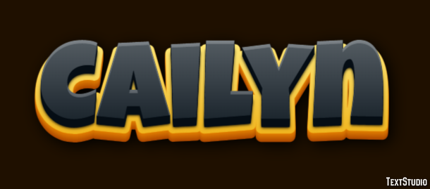 Cailyn Text effect