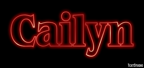 Cailyn Text effect