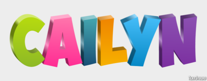 Cailyn Text Effect