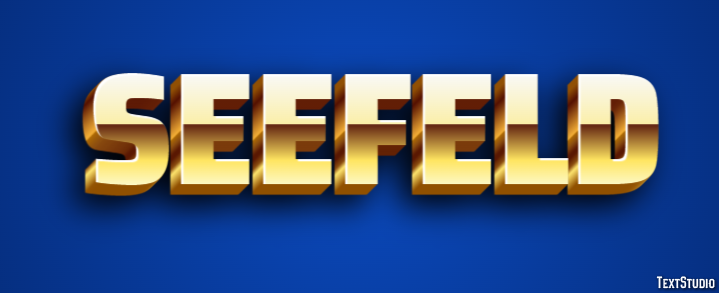 Seefeld Efecto de Texto