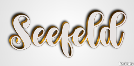 Seefeld Efecto de Texto
