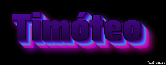 Timóteo Text Effect