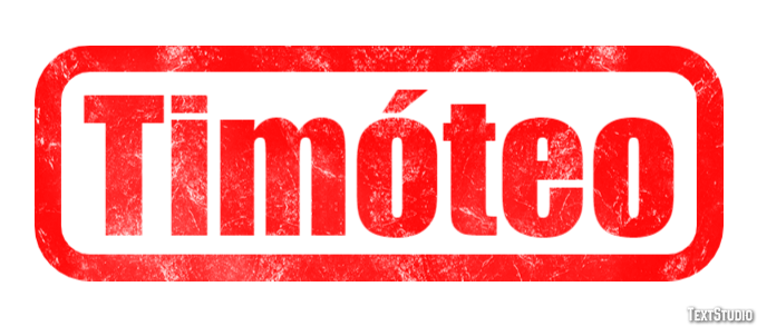 Timóteo Text Effect