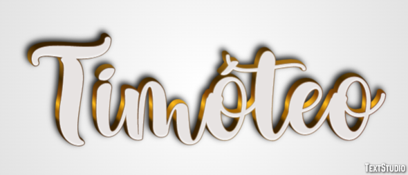Timóteo Text Effect