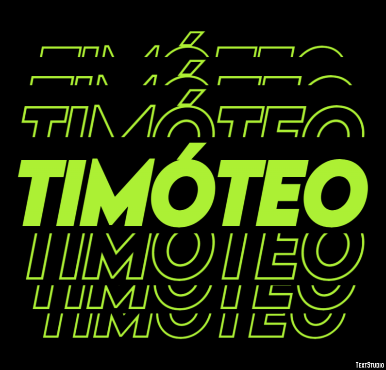 Timóteo Text Effect
