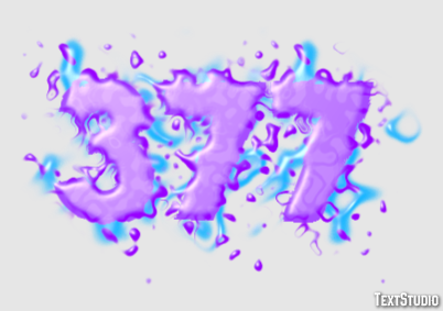 377 Text Effect