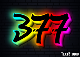 377 Text Effect