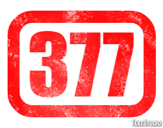 377 Text Effect
