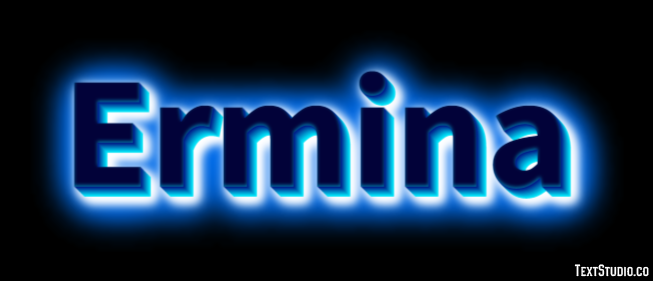 Ermina Effetto testo