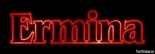 Ermina Effetto testo