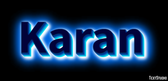 Karan Text Effect
